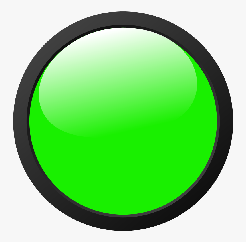 Green Light Icon Svg, HD Png Download, Free Download