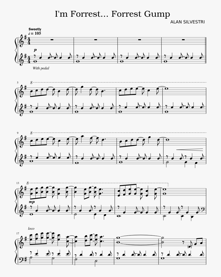 Crab Rave Piano Sheet Music Easy Hd Png Download Kindpng