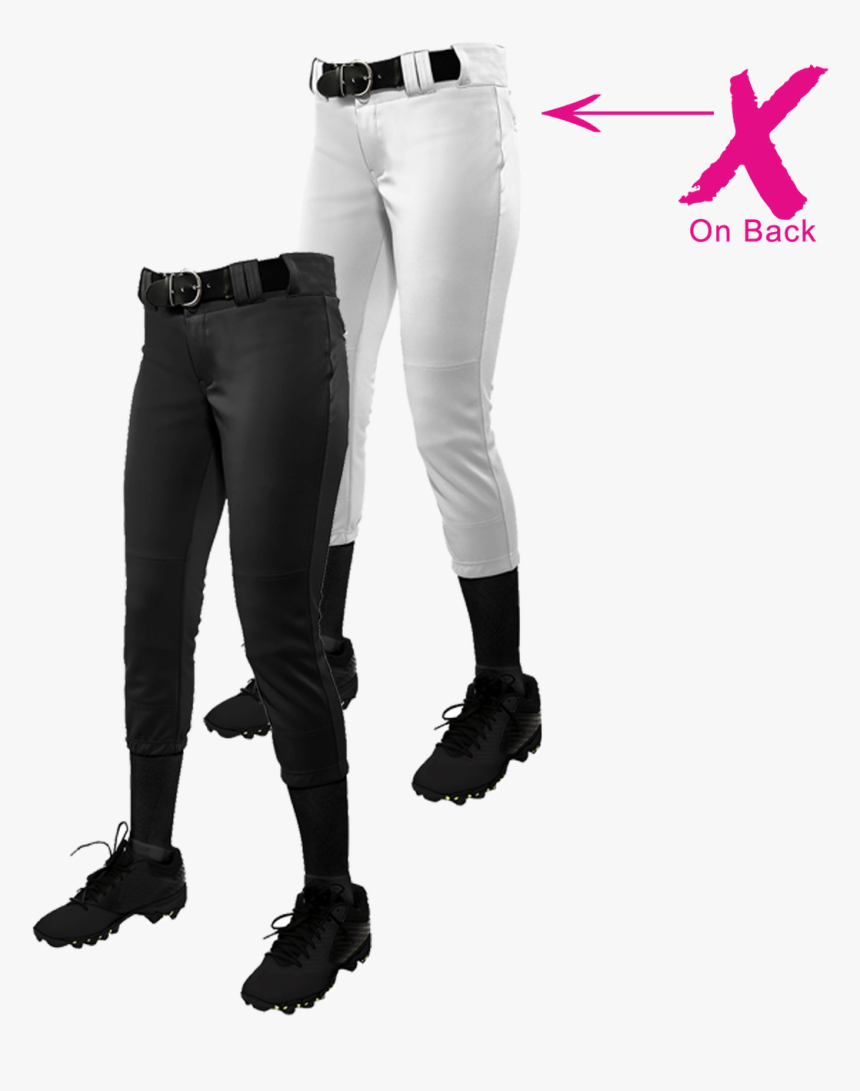 Black Softball Pants And Socks, HD Png Download, Free Download