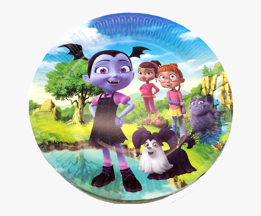 Xl Vampirina Cupcake Cake Topper Party Favors Balloon - Vampirina Plates, HD Png Download, Free Download