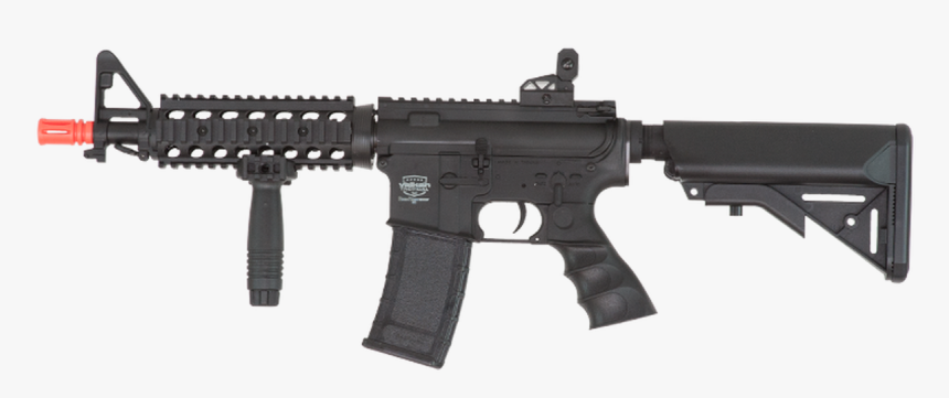 Valken Battle Machine M4 Cqb Aeg, Black - Draco Sba3, HD Png Download, Free Download