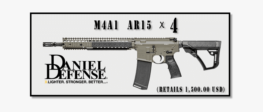 Daniel Defense M4a1, HD Png Download, Free Download