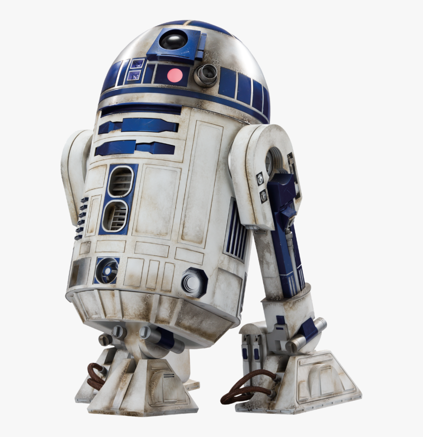 R2 D2 Star Wars Ep7 The Force Awakens Characters Cut - Star Wars Characters Png, Transparent Png, Free Download