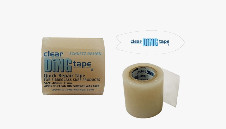 Clear Ding Tape Surfboard Repair At Surfers Warehouse - Surfboard Tape, HD Png Download, Free Download