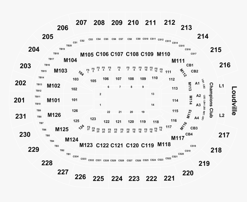 Rocket Mortgage Field House Section 208, HD Png Download, Free Download