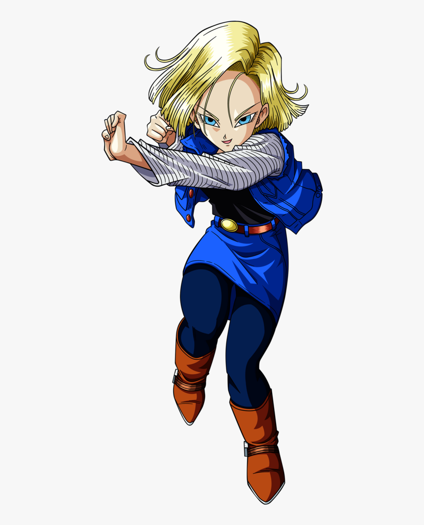 Thumb Image - Android 18 Png, Transparent Png, Free Download