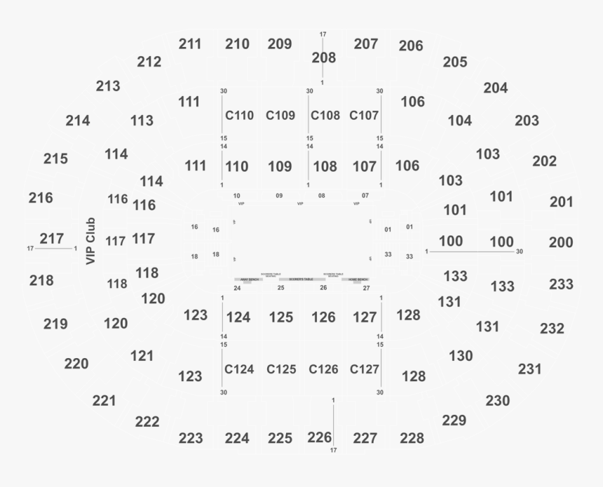 Center Seating Chart, HD Png Download, Free Download