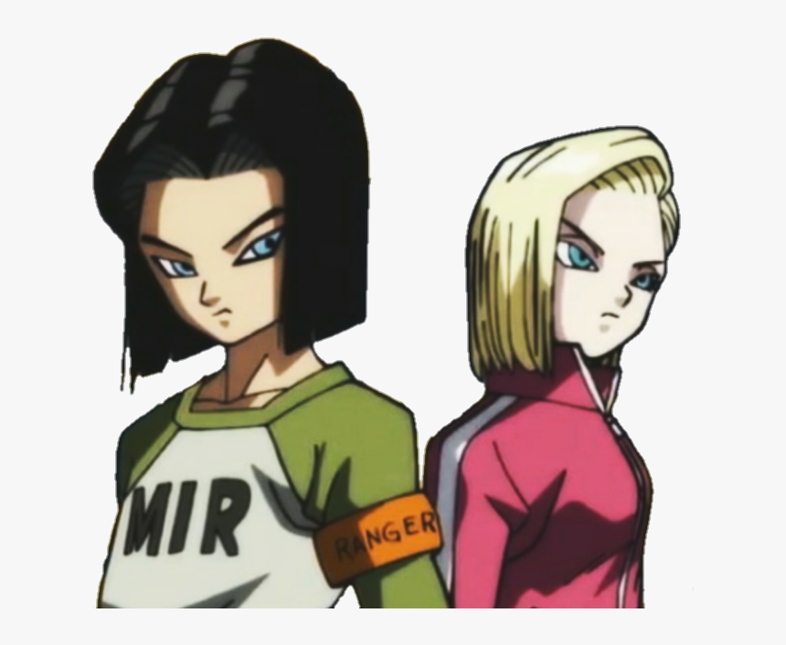 Download All At Once - Dragon Ball Super Android 17 And 18, HD Png Download, Free Download