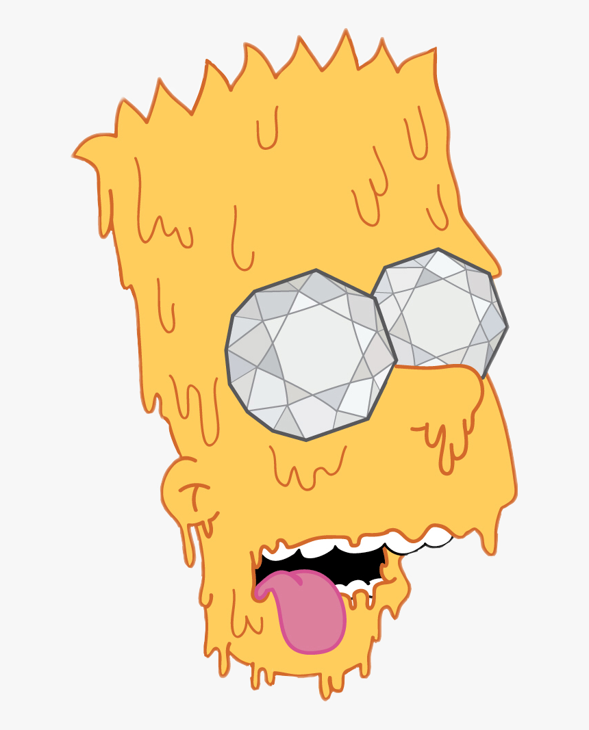 Largest Collection Of Free To Edit Bart Simpson Stickers - Bart Simpson Diamond Eyes, HD Png Download, Free Download