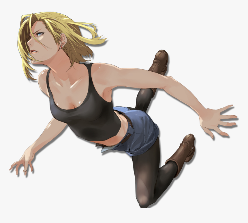 “ Enami Katsumi, Android 18
” - Android 18 As A Human, HD Png Download, Free Download