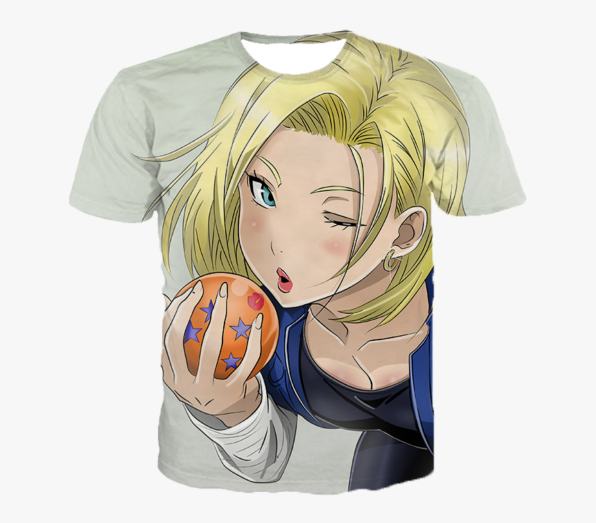 Kissing Android 18 T Shirt - Android 18