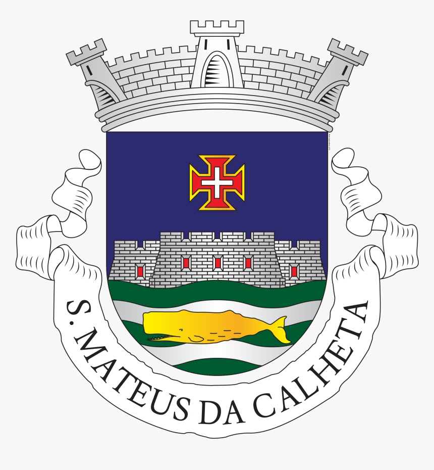 Heraldica Sao Mateus Da Calheta - Emblem, HD Png Download, Free Download