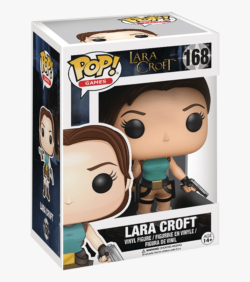 Lara Croft Tomb Raider Funko Pop, HD Png Download, Free Download