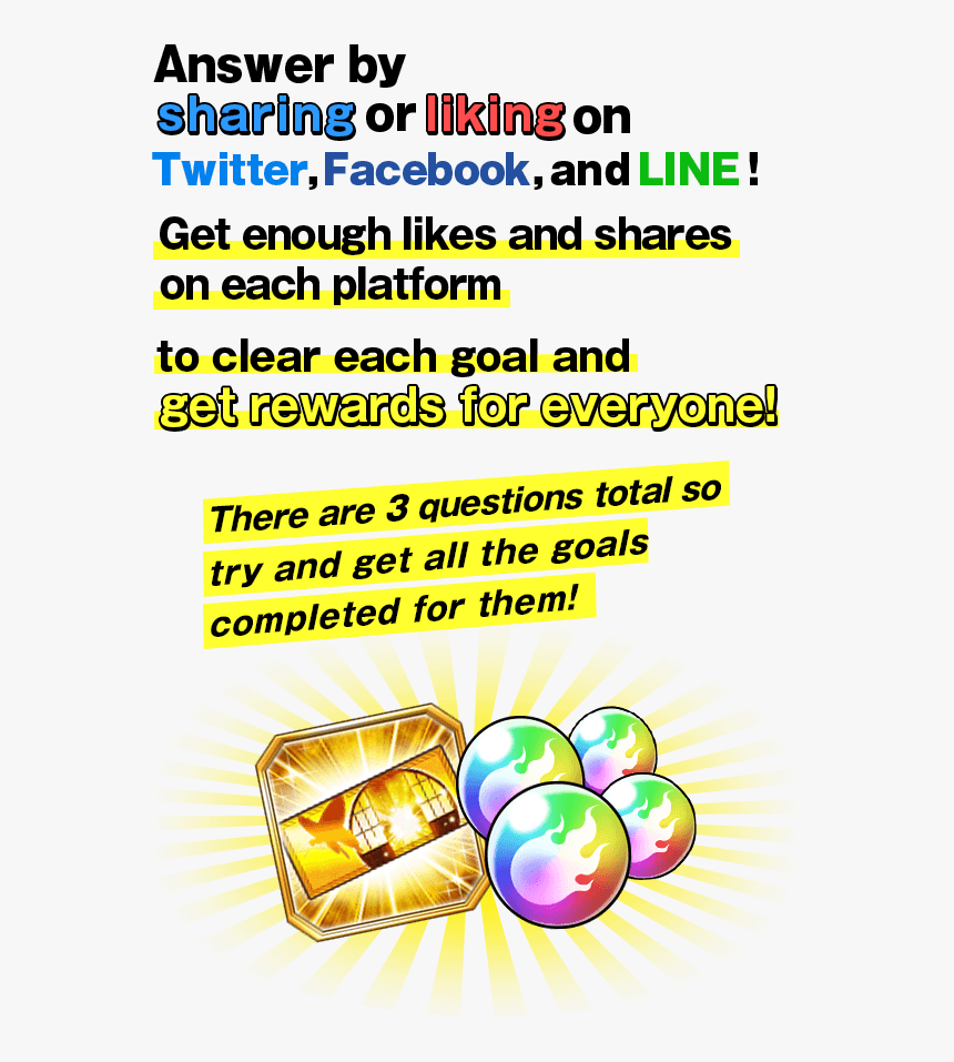 Answer By Sharing Or Liling On Twitter,facebook,and - Event, HD Png Download, Free Download