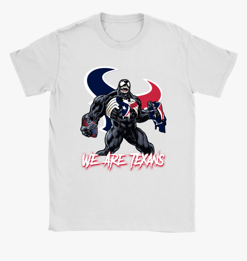 We Are The Texans Venom X Houston Texans Nfl Shirts - 49ers Character Shirt, HD Png Download, Free Download