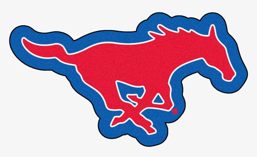 The Sam Houston Texans Defeat The Jefferson Mustangs - Southern Methodist University Mustang Logo, HD Png Download, Free Download