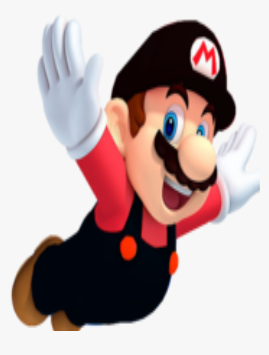 Red Star Mario - Super Mario Red Star, HD Png Download, Free Download