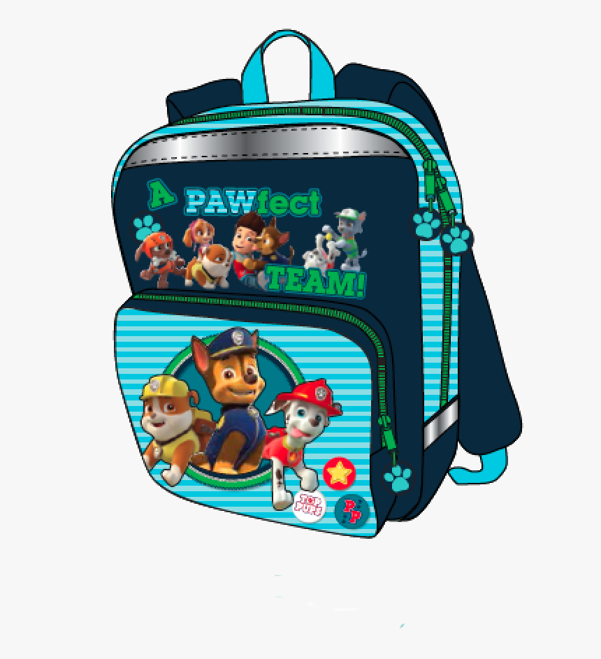 Paw Patrol Backpack - Cartoon, HD Png Download, Free Download