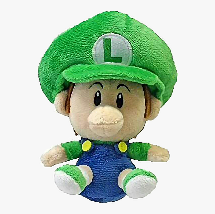 Baby Luigi - Baby Mario Plush, HD Png Download, Free Download