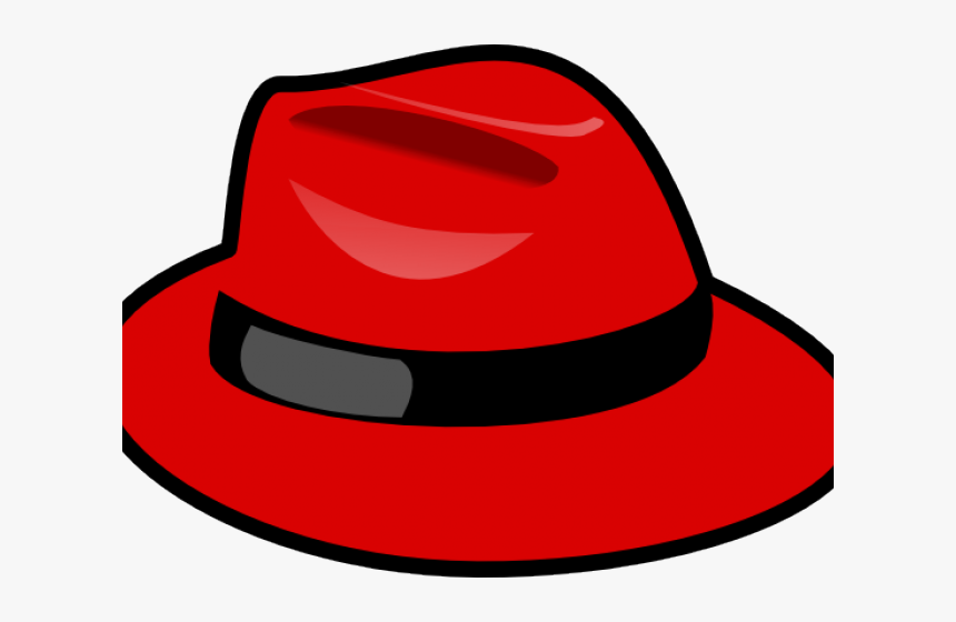Transparent Baseball Hat Clipart - Red Fedora Clipart, HD Png Download, Free Download