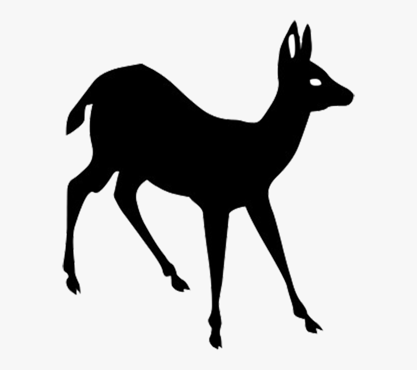 Deer Silhouettes Png, Transparent Png, Free Download