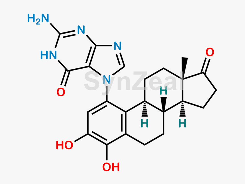 4 Hydroxy Estrone 1 N7 Guanine - Estradiol Hemihydrate, HD Png Download, Free Download