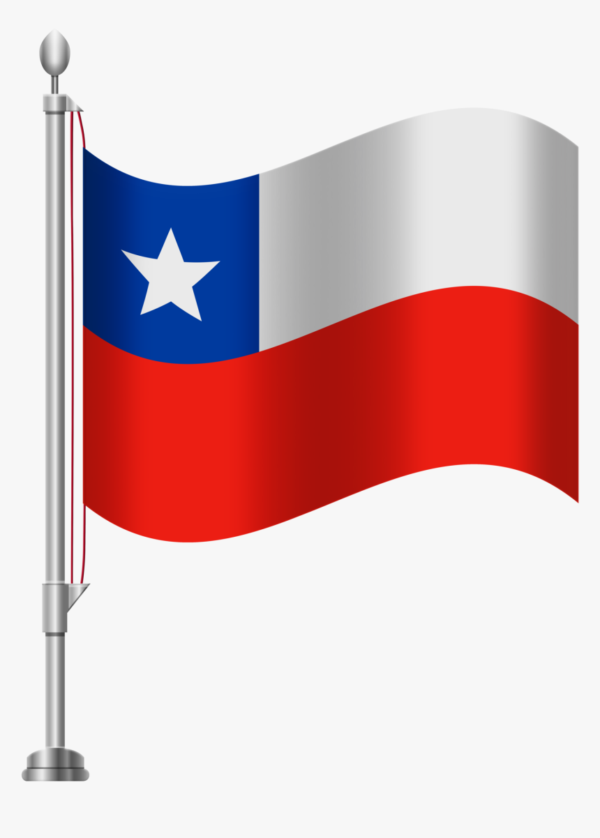 Chile Flag Png Clip Art - Dominican Republic Flag Clipart, Transparent Png, Free Download