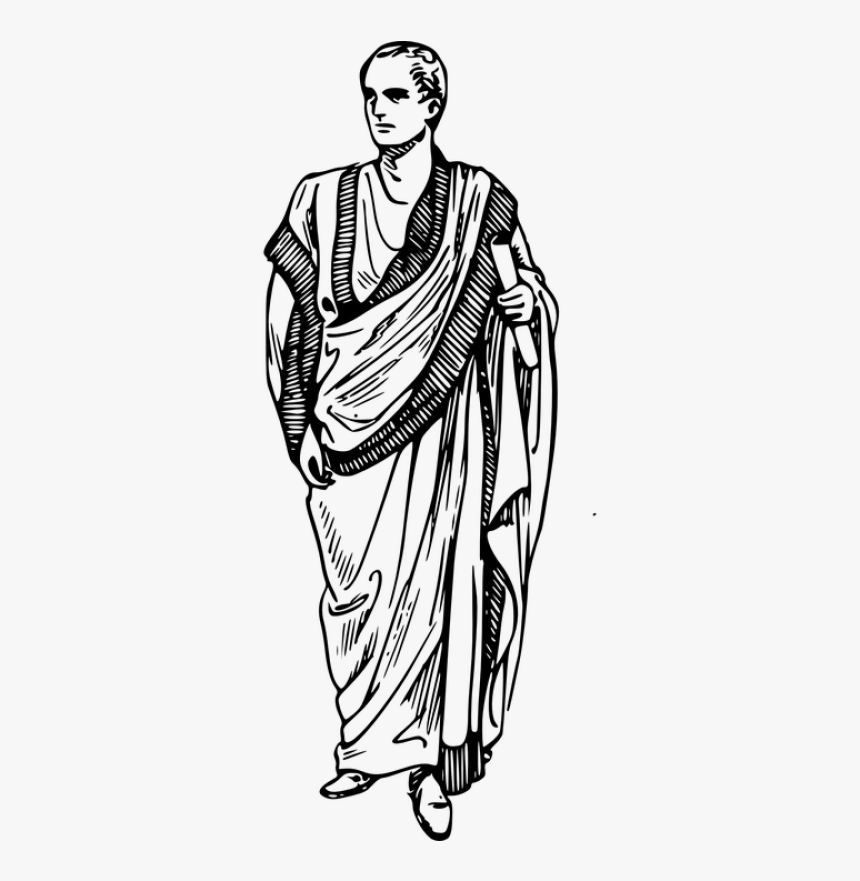 Toga Ancient Roman - Roman Toga, HD Png Download, Free Download