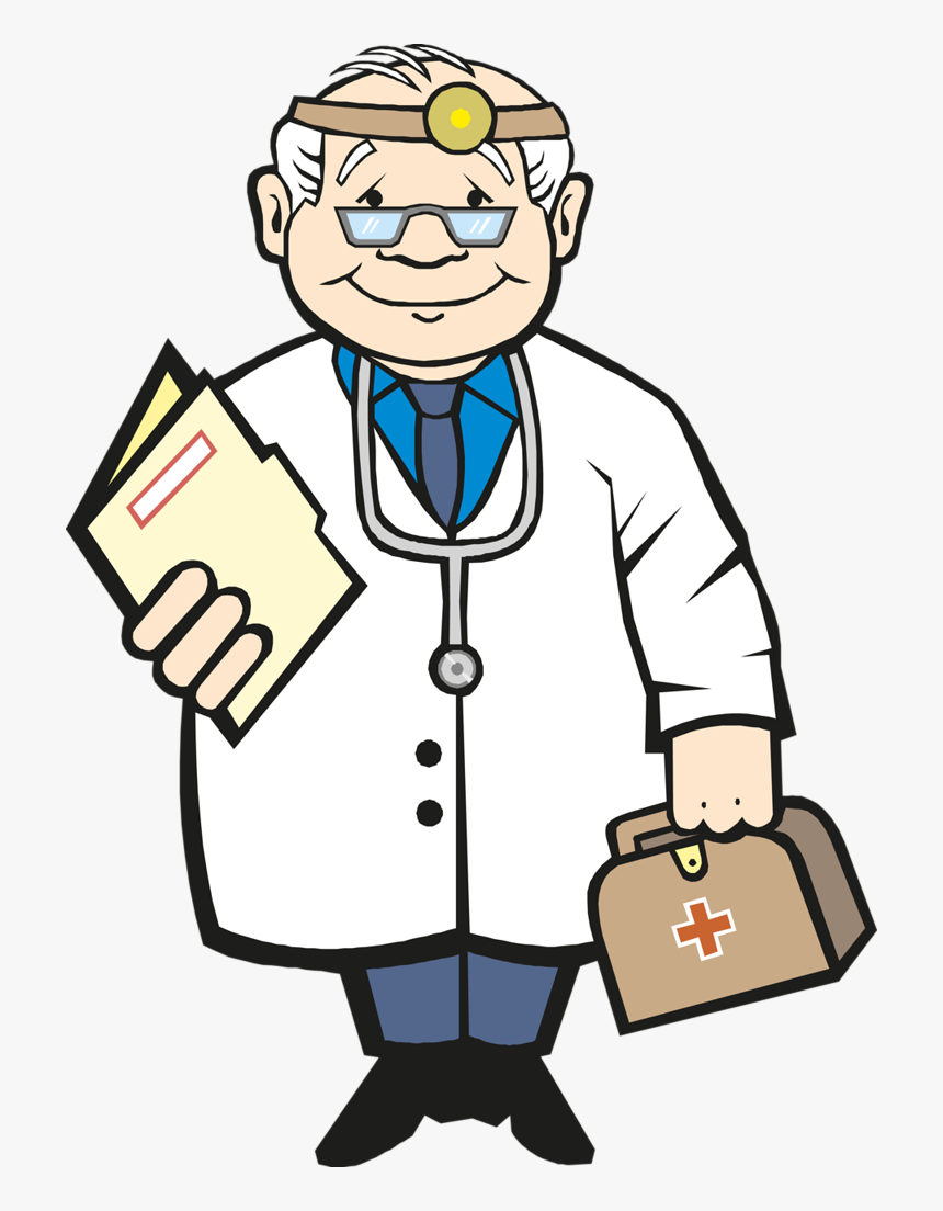 Tired Nurse Png - Clipart Doctor Cartoon, Transparent Png, Free Download