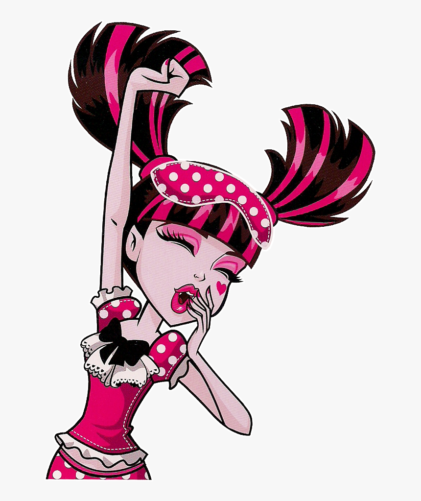 Monster High Draculaura Dead Tired , Png Download - Draculaura Monster High Artwork Dead Tired, Transparent Png, Free Download