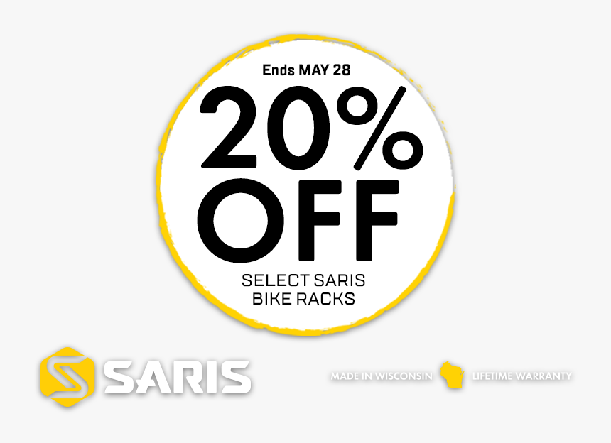 Saris Summer Bike Rack Sale - Circle, HD Png Download, Free Download
