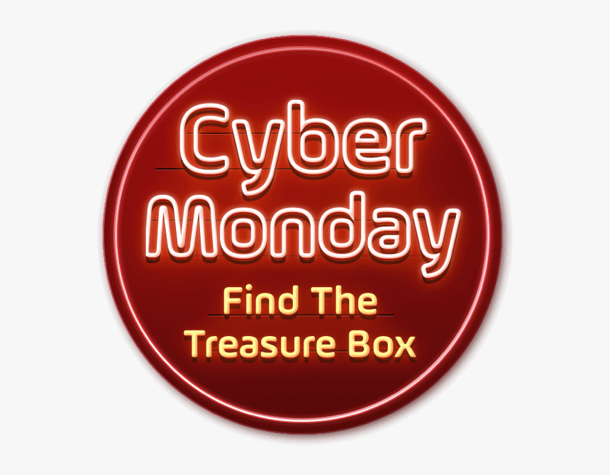 Find Treasure Box On Cyber Monday - Circle, HD Png Download, Free Download