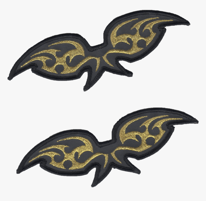 Gold Wings Reflective Embroidered Patch - Eagle, HD Png Download, Free Download