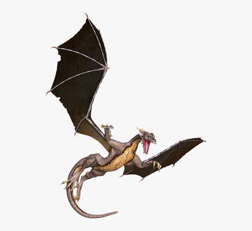 Dragon Flying Transparent Background, HD Png Download, Free Download