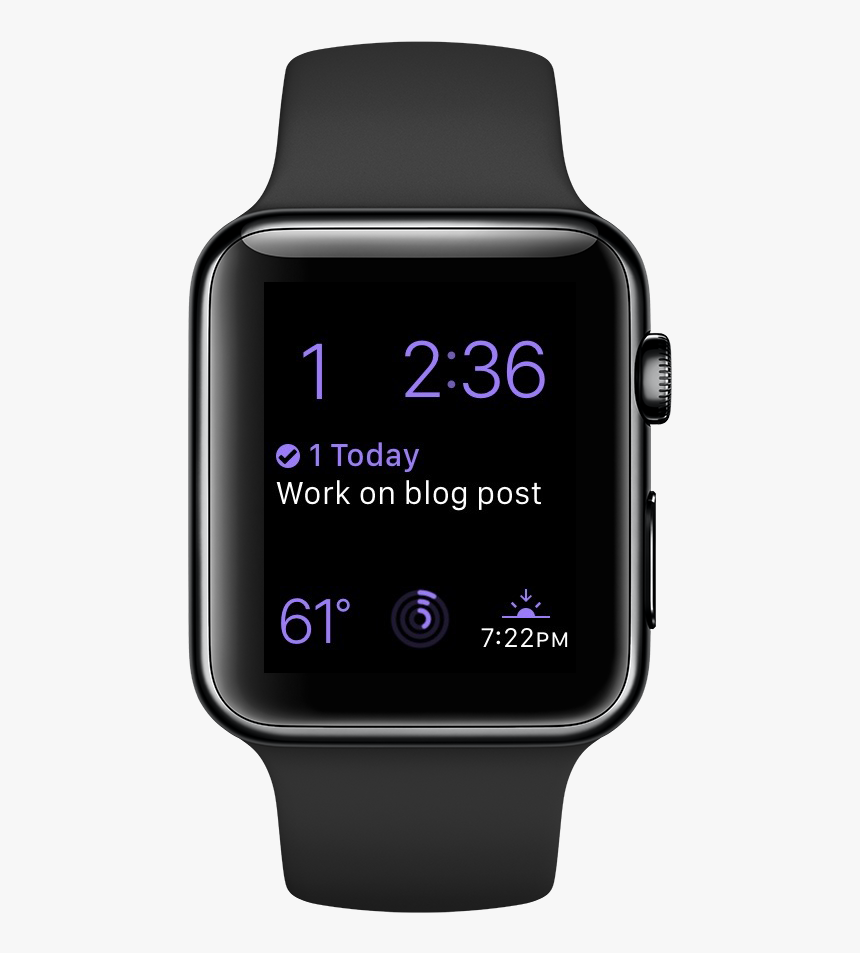 Complications On Apple Watch Face - Runkeeper Velo Apple Watch, HD Png Download, Free Download