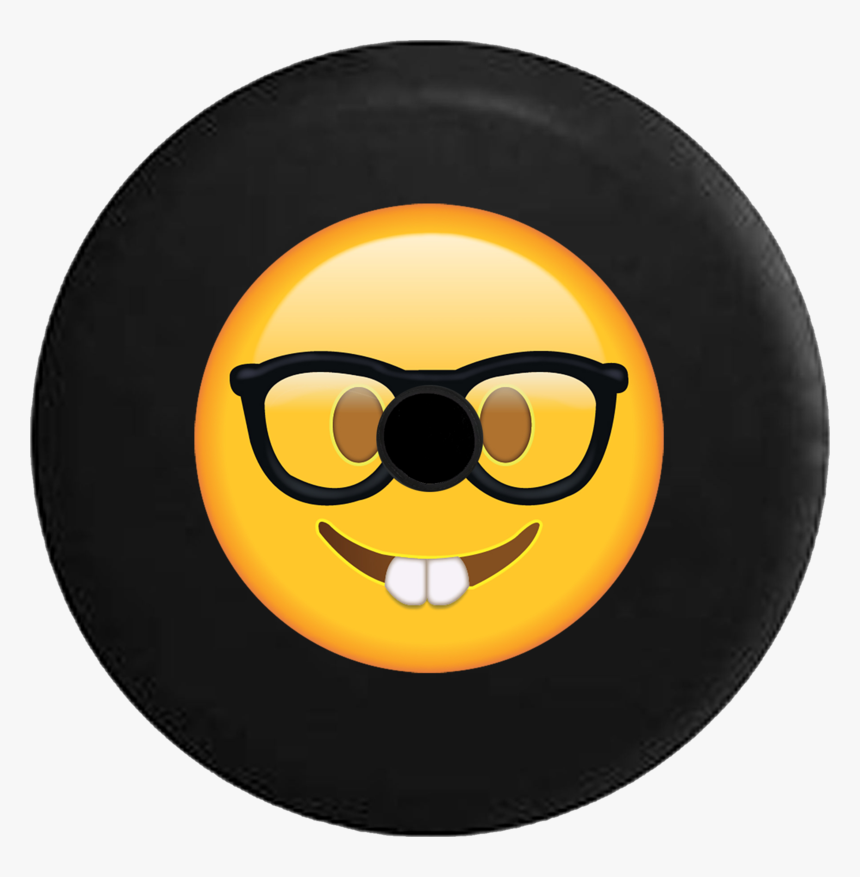 Smiley Face Emoji On Black Background, HD Png Download, Free Download