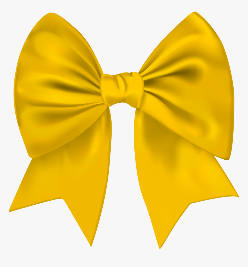 Clipart Banner Yellow Ribbon, HD Png Download, Free Download