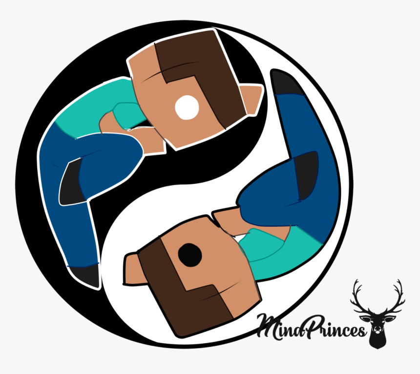 “herobrine And Steve
☯ Ying Yang☯
vector Ready To Print
original - Minecraft Yin Yang Art, HD Png Download, Free Download