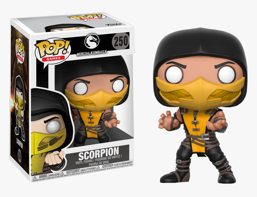 Mortal Kombat X - Funko Pop Mortal Kombat Scorpion, HD Png Download, Free Download