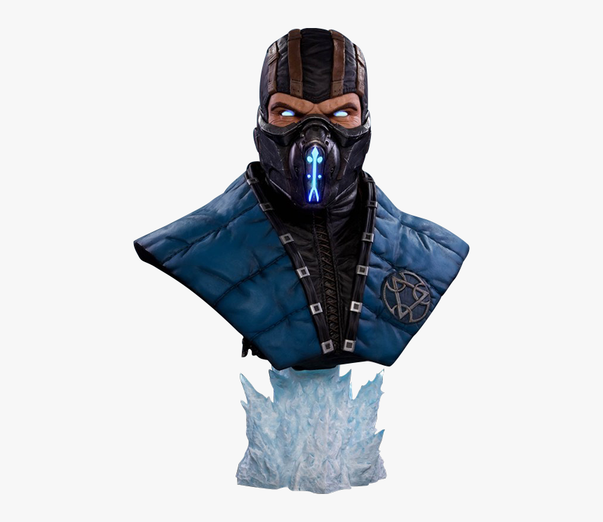 Sub Zero Bust Statue, HD Png Download, Free Download