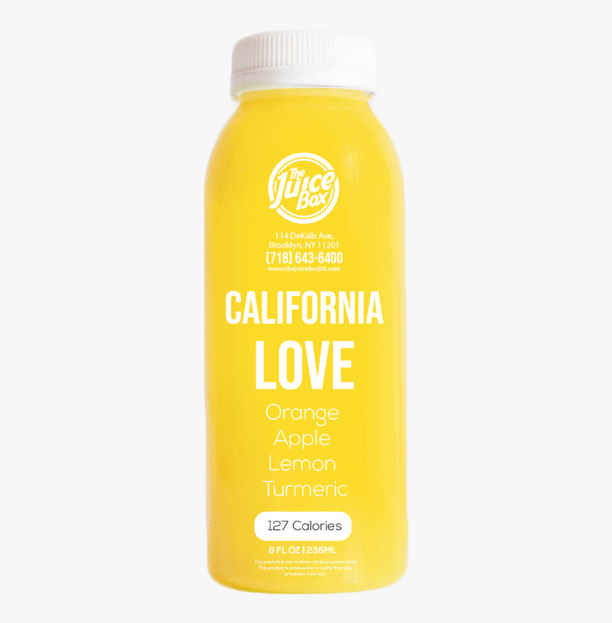 California Love Juice - Plastic Bottle, HD Png Download, Free Download