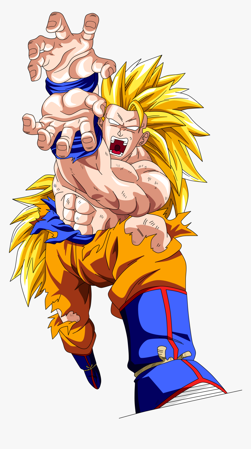 Goku Ssj3 Battle Damaged, HD Png Download, Free Download