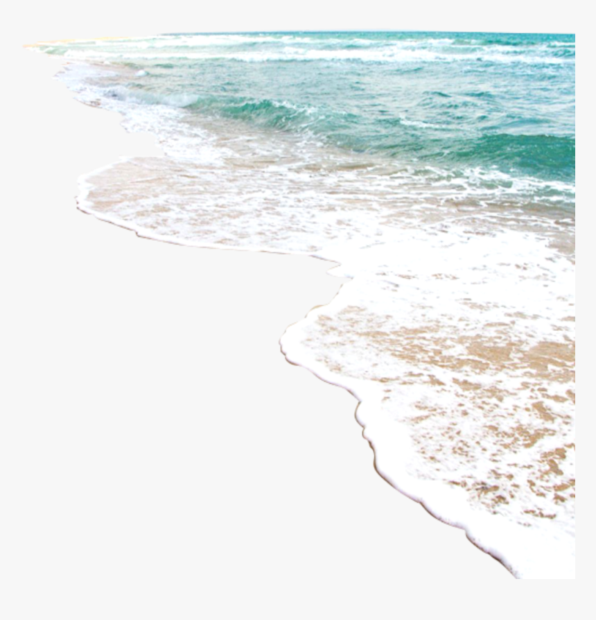 #art #beach #waves #ocean #edits #stickers - Wave On Beach Png, Transparent Png, Free Download