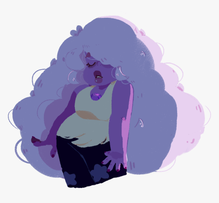 #amethyst #steven #universe #cristal #gem #su #purple - Amethyst Steven Universe, HD Png Download, Free Download