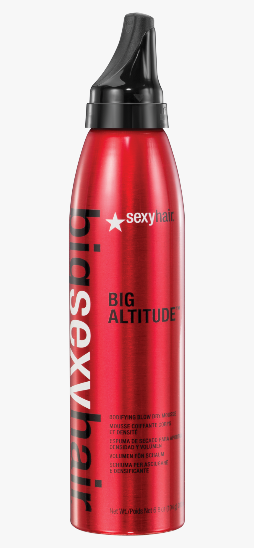 Big Sexy Hair Big Altitude Bodifying Blow Dry Mousse - Water Bottle, HD Png Download, Free Download