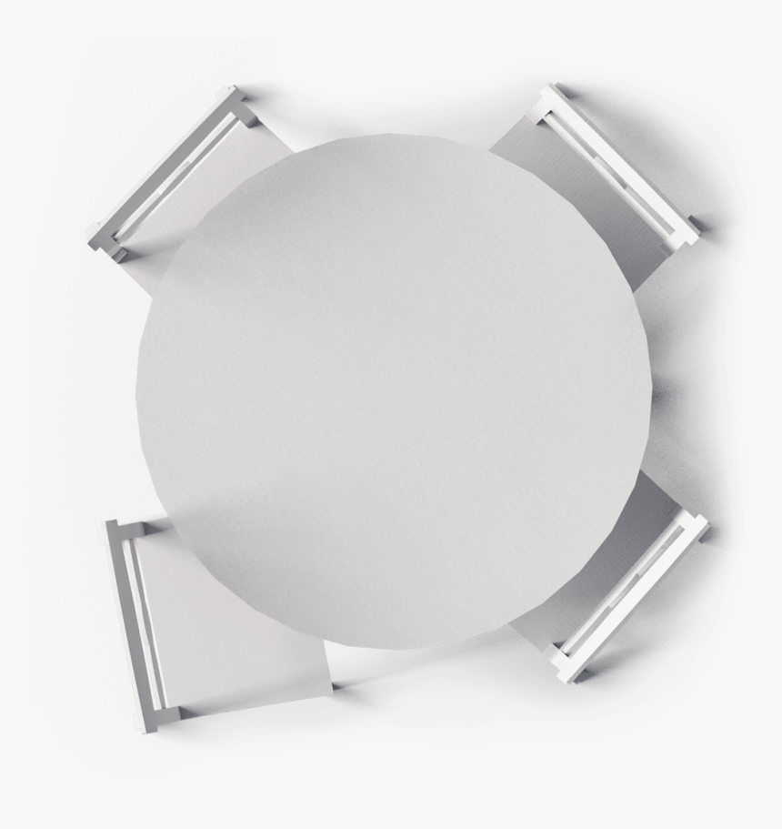 Transparent Table Top Png - Round Table Top View Png, Png Download, Free Download