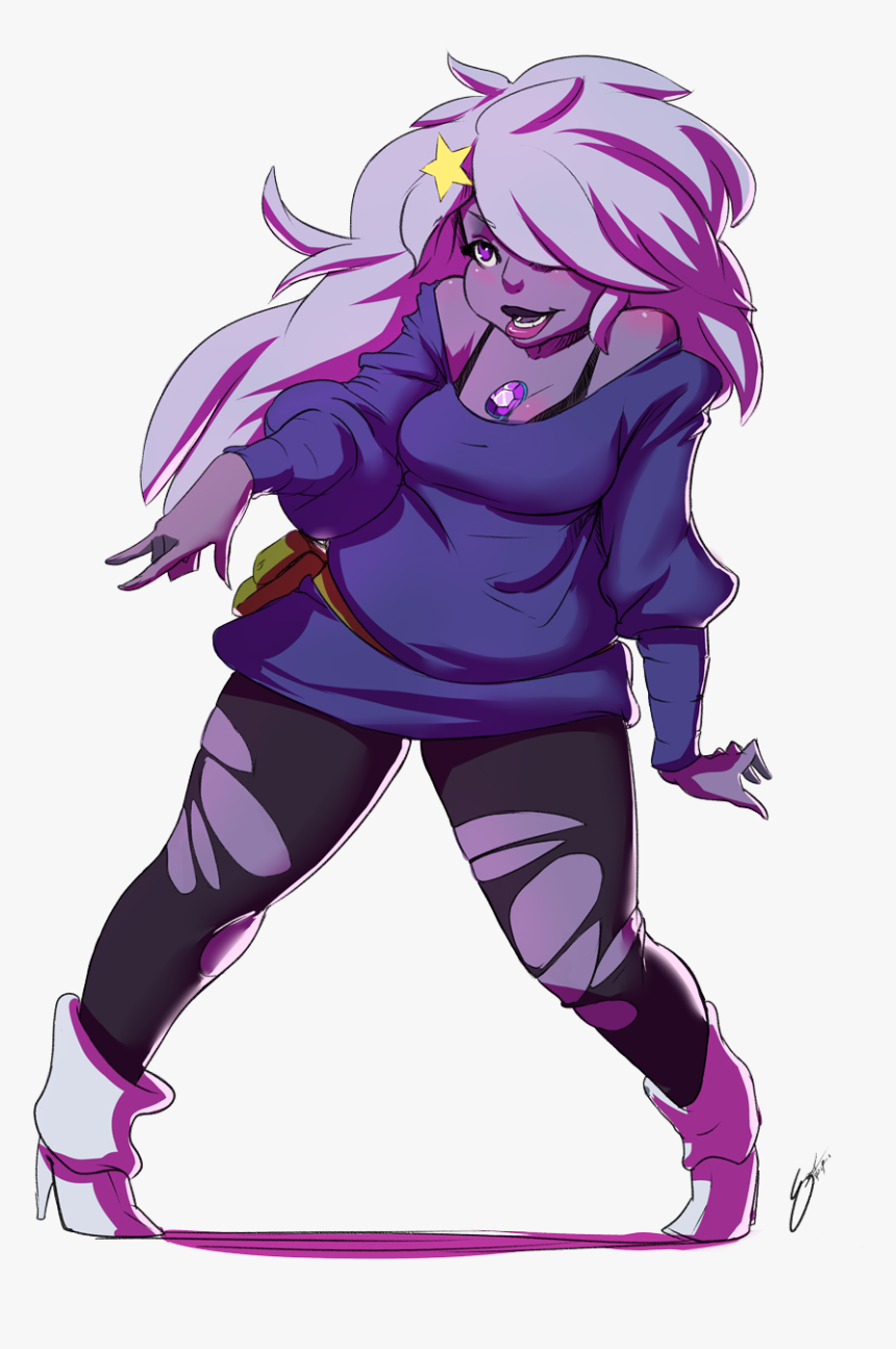 Steven Universe Fan Art Amethyst , Png Download - Steven Universe Amatist, Transparent Png, Free Download