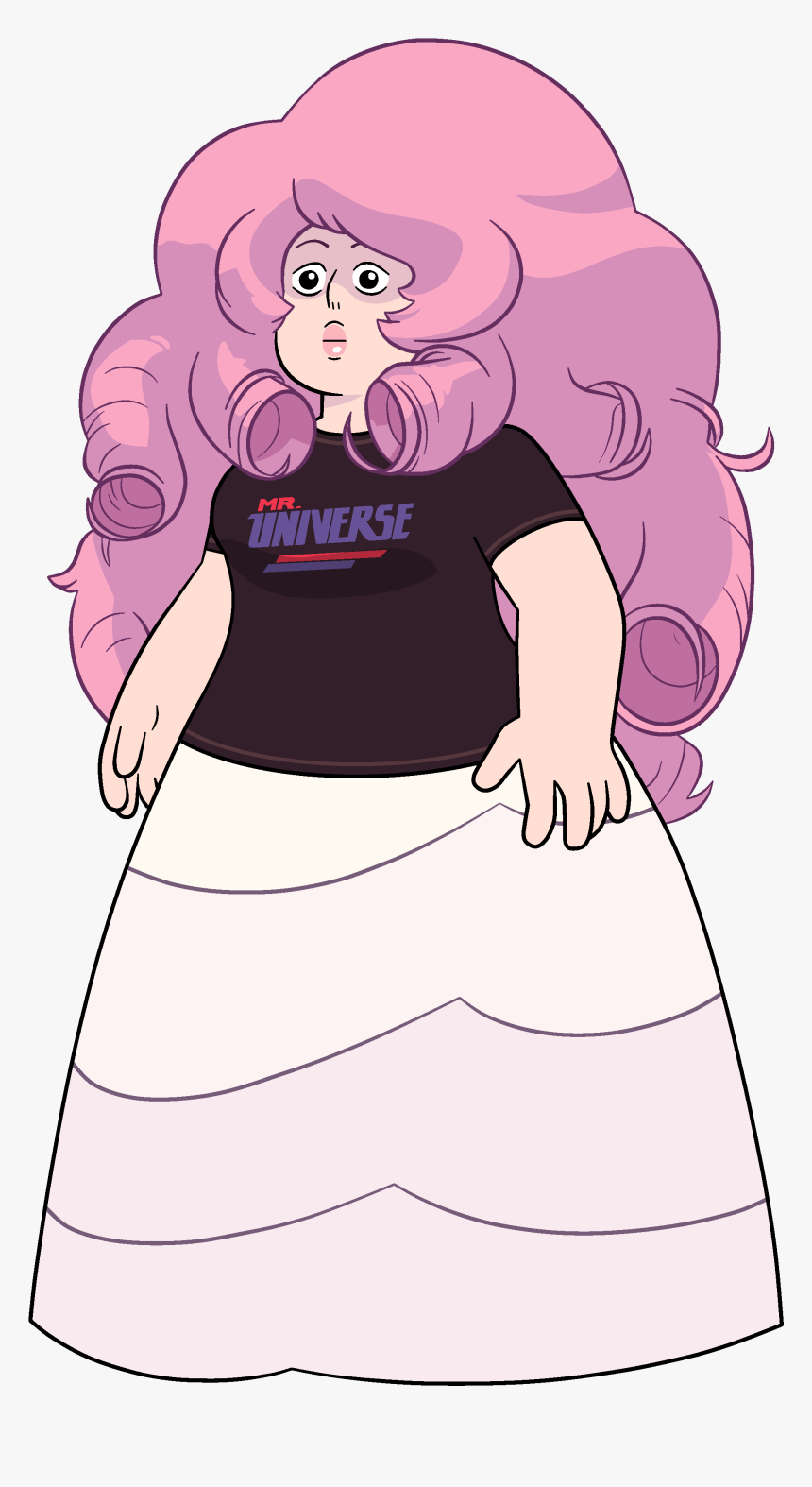 Mr - Universe - Steven Universe Rose Quartz Transparent, HD Png Download, Free Download