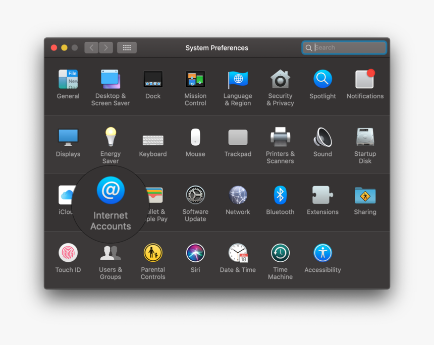 System Preferences Mac 2018, HD Png Download, Free Download