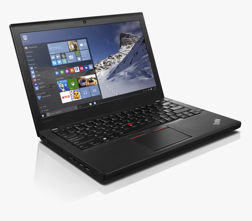 Thinkpad X260 02 Win 10 Ministart Cortana 2016 04 - Lenovo Thinkpad T460s I5 6200u, HD Png Download, Free Download